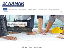 Tablet Screenshot of namarrehabilitaciones.com